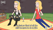 Rick And Morty Drinking GIF by Adult Swim