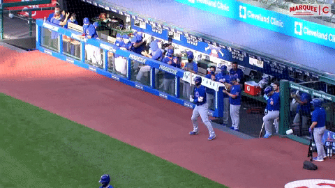 Clapping Cubs GIF by Marquee Sports Network