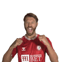 Bakes Come On You Reds Sticker by Bristol City FC