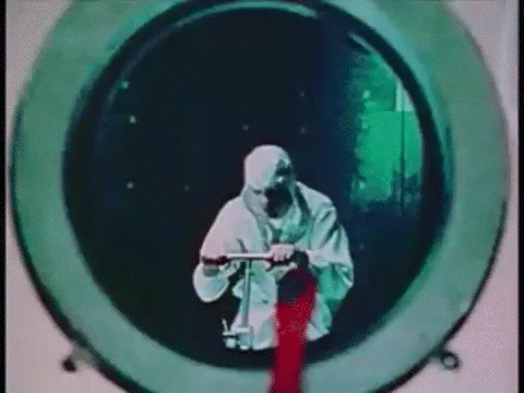 pedaling astronaut training GIF by US National Archives