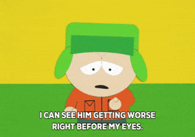kyle broflovski cancer GIF by South Park 