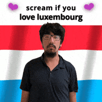 Luxembourg Flag Lu GIF