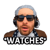 Watching You Have My Attention Sticker