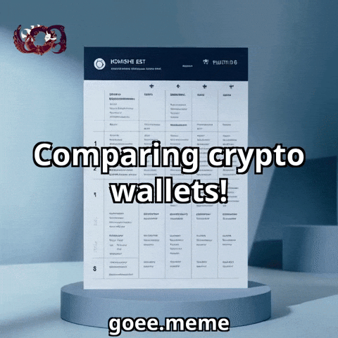 Crypto Comparing GIF by Goeememe