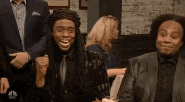 chadwick boseman snl GIF by Saturday Night Live