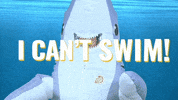 Drowning Help Me GIF by StickerGiant