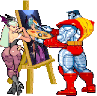 X Men Art Sticker