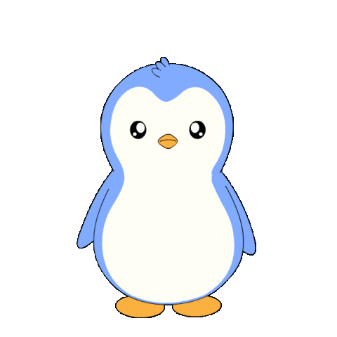 Text Goodbye Sticker by Pudgy Penguins
