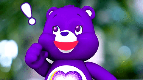 Heart Rainbow GIF by Care Bear Stare!