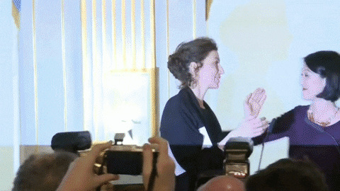 fleur pellerin entourage GIF by franceinfo