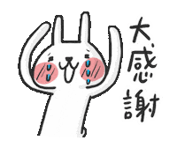 Happy Thanks Sticker