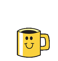 Happy Coffee Sticker by joeyahlbum