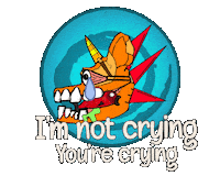 Sad Cry Sticker