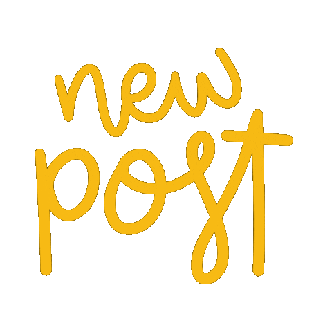 New Post Sticker