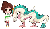 spirited away Sticker