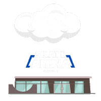 SkateArena raining skatepark ramp badweather Sticker