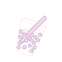 Bubble Tea Drink Sticker by MelbourneCentral