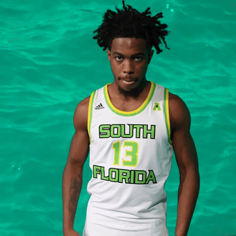 South Florida Basketball GIF by USF Athletics