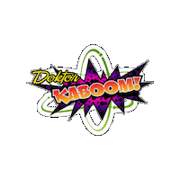 DoktorKaboom science hero comic book kaboom Sticker