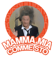 Romacom mamma mia romano comico comico romano Sticker