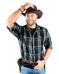 websheriff mobile wink cowboy designer Sticker