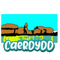 Caerdydd Sticker
