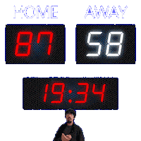 58 Away Sticker