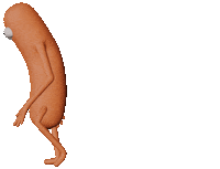 Happy Sausage Party Sticker by Formlotse