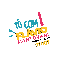 flaviomantovaniooficial flaviomantovani deputadoflaviomantovani Sticker