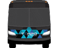 rideact bus oakland tempo public transit Sticker