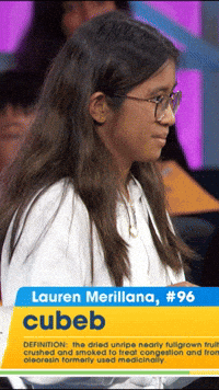 Spelling Bee Omg GIF by Scripps National Spelling Bee
