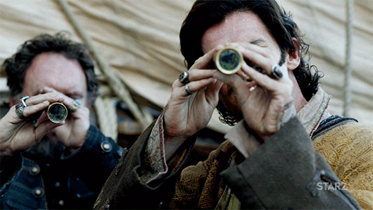 black sails wtf GIF by STARZ