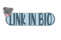 Link In Bio Staffy Sticker by Two Tibetans Digital