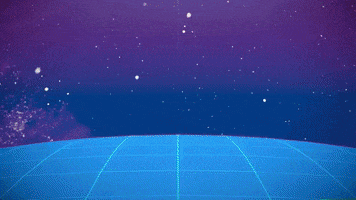 kunichang earth globe loopartcritique2023 space rabbit GIF