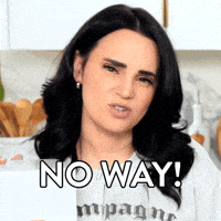 No Way Goodbye GIF by Rosanna Pansino