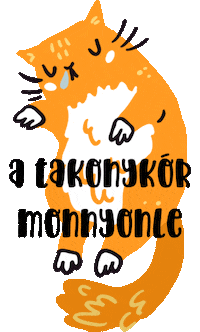 Magyargif Tel Sticker by Livia Farkas @ urban:eve