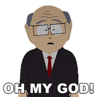 Oh My God Omg Sticker by South Park
