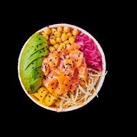PokeMe dinner lunch bowl poke GIF