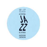 Festivaldejazz Sticker by Festival de Jazz de Vitoria