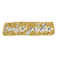 remiandgold gold golden sparkles shimmer Sticker