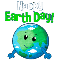 Happy Planet Earth Sticker by Mother Goose Club