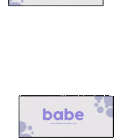 officialbabeformula business box shower shampoo Sticker