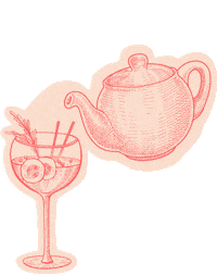 Afternoon Tea Tequila Sticker by Sideshow