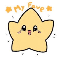 Excited Star Fish Sticker by Aminal Stickers