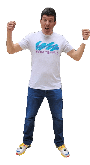 1800tshirts point imin its here 1800tshirts Sticker