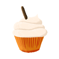 lillystoeckle food illustration cake autumn Sticker