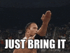 the rock GIF