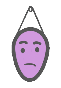 The Masquerade Mask Sticker by mxmtoon