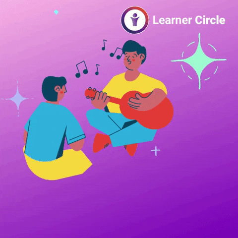 Music Notes Bestwishes GIF by Learner Circle