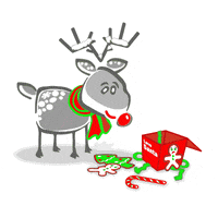 North Pole Christmas GIF